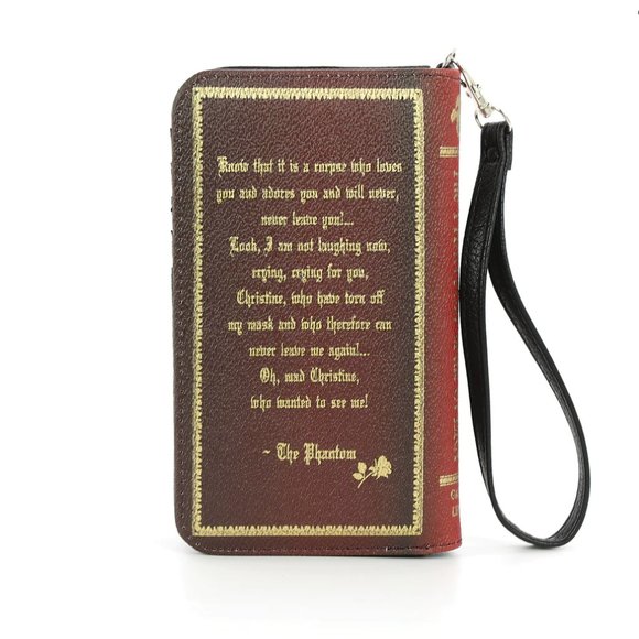 The Phantom of the Opera Book Wallet - Wristlet - Picture 3 of 5